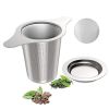 Household Double-Handle Tea Filter with Lid