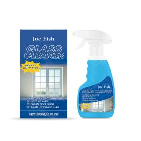 JUE FISH Household Glass Cleaner Spray, 120 ml / 1 Bottle