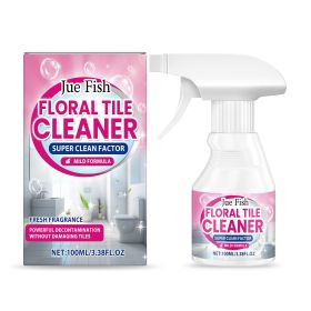 JUE FISH Floral Tile Cleaner Spray, 100 ml / 1 Bottle