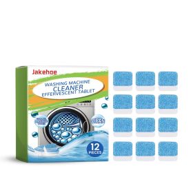 JAKEHOE Washing Machine Cleaning Sheets, 12 Pieces