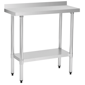 24" x 60" stainless steel work table