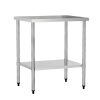 24" x 30" 18-Gauge Stainless Steel Commercial Work Table