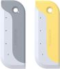 Small Rubber Squeegee(2 Pack),Kitchen Sink Squeegee for Countertops and Dishes. Multi-Purpose, for Vanity Tops, Bathroom Mirrors
