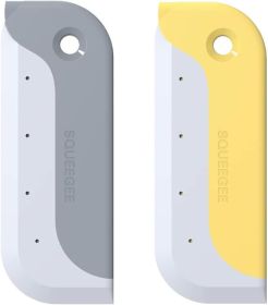 Small Rubber Squeegee(2 Pack),Kitchen Sink Squeegee for Countertops and Dishes. Multi-Purpose, for Vanity Tops, Bathroom Mirrors