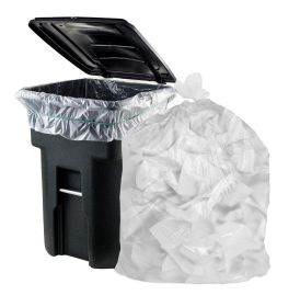 Outdoor Trash Bags (30"x36") - Pack of 250, 1.1 Mil Thickness, 20-30 Gallon Capacity