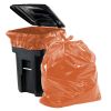 Large 43"x47" Outdoor Trash Bags (Pack of 100), 2 Mil Thickness, 56 Gallon Capacity