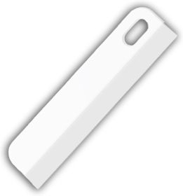 Kitchen Sink Squeegee Small Silicone Scraper Brush Tool for Countertop Glass Shower Doors Mirrors Bathroom Walls Car Windshield Tiny Windows Compact S
