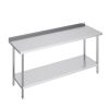 24 x 72 x 36 Inch Stainless Steel Work Table, Commercial Food Prep Worktable Heavy Duty Prep Worktable