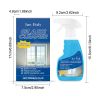 JUE FISH Household Glass Cleaner Spray, 120 ml / 1 Bottle
