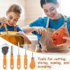 Pumpkin Sculpting Cutting Kit Halloween Decorative Tools