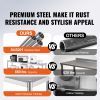 Double Overshelf, Double Tier Stainless Steel Overshelf, 12 x 60 Inch Double Deck Overshelf, Height Adjustable Overshelf Prep Work Table for Kitchen