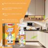 Foam Kitchen Surface Care Spray, Gentle Grease Mark Reducing Spray, Household Stove Range Hood Cleaning Supplies