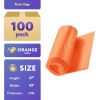 Large 43"x47" Outdoor Trash Bags (Pack of 100), 2 Mil Thickness, 56 Gallon Capacity