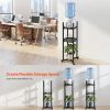 Rack Organizer with Storage Shelf for Kitchen/Office/Living Room