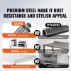 Stainless Steel Prep Table, 30 x 60 x 34 Inch, 910 lbs Load Capacity, Heavy Duty Metal Worktable with 3 Adjustable Height Levels