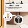 Electric Mini-Tank Water Heater 2.5-Gallon Tank, 1440W Hot Water Boiler Storage, Safety Temperature Pressure Valve Easy Install