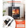 Gas Pilot Assembly, OE 10002265, 10002264, SRV10002264 Fireplace Gas Pilot Assembly, Natural Gas & LPG Ignition Replacement, Fit Majestic