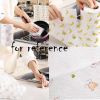 2 Rolls Random Color Disposable Kitchen Paper Towels Printed Kitchen Tissue Rolls