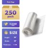 Outdoor Trash Bags (30"x36") - Pack of 250, 1.1 Mil Thickness, 20-30 Gallon Capacity