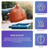 Large 43"x47" Outdoor Trash Bags (Pack of 100), 2 Mil Thickness, 56 Gallon Capacity