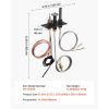 Gas Pilot Assembly, OE 10002265, 10002264, SRV10002264 Fireplace Gas Pilot Assembly, Natural Gas & LPG Ignition Replacement, Fit Majestic