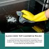 100g Mild Glass Cooktop Brightening Care Paste, Cream Formula to Lighten Burnt Food Marks & Cooktop Stains
