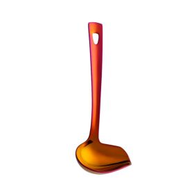 Oil Spoon Thickened Soup Spoon Pouring Sauce Spoon (type: Tableware, Color: Magic Red)