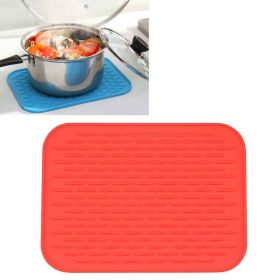 Household European Pot Pad Table Waterproof Phone Pad (type: Insulation Mat, Color: Red)