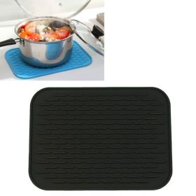Household European Pot Pad Table Waterproof Phone Pad (type: Insulation Mat, Color: Black)