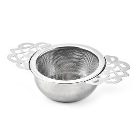 Household Teapot Decorative Border Tea Filter (type: Kitchen Supplies, Color: Silver)