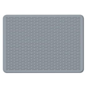 Multifunctional Silicone Stovetop Thermal Protection Mat (type: Kitchen Supplies, Color: Light Gray)