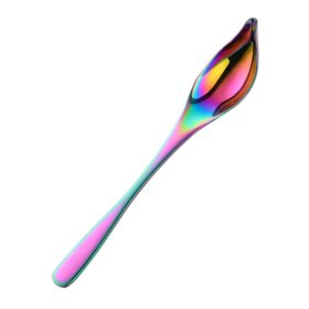 Household Kitchen Stainless Steel Seasoning Spoon Oil Spoon (type: Tableware, Color: Colorful)