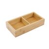 Hot Pot Bamboo Plate Compartmental Platter Vegetable Tray