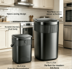 12L-50L Automatic Touchless Sensor Trash Can Combo Set, Waterproof Smart Motion Sensor Garbage Bin