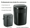 12L-50L Automatic Touchless Sensor Trash Can Combo Set, Waterproof Smart Motion Sensor Garbage Bin