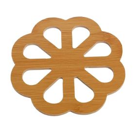 Anti-scalding Bamboo Insulation Table Mat Coaster for Home (type: StyleB, Color: Natural)