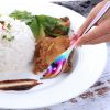 Household Kitchen Stainless Steel Seasoning Spoon Oil Spoon