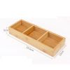 Hot Pot Bamboo Plate Compartmental Platter Vegetable Tray